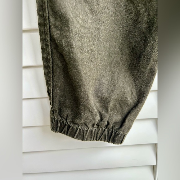 Athleta Cabo linen jogger in Cypress size 6 - Picture 3 of 12
